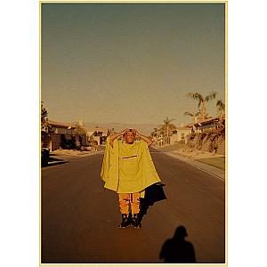 Juice Wrld on the Street Retro Decorative Poster