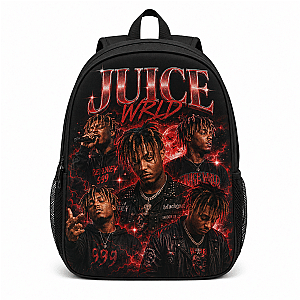 Juice WRLD 999 Red Lightning Collage NTMD0508 Juice Wrld Backpacks