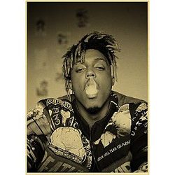 Juice Wrld Cool Retro Decorative Poster