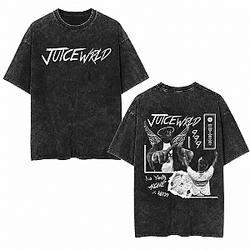 Fashion Wrld Short Sleeve Hip Hop Rapper Crewneck Loose NTMD0508 Juice Wrld T-Shirts