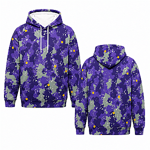 Purple Smiley Camo All-Over Print NTMD0508 Juice Wrld Hoodies