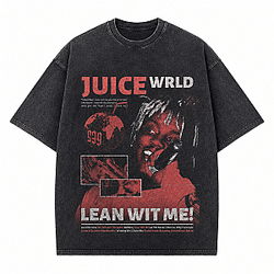 Juice WRLD Print Round Neck NTMD1808 Juice Wrld T-Shirts