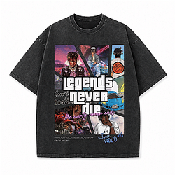 Juice WRLD Print Round Neck NTMD1808 Juice Wrld T-Shirts