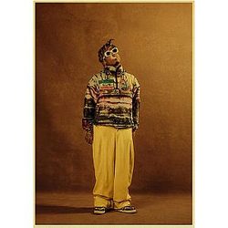Juice Wrld Standing Retro Decorative Poster
