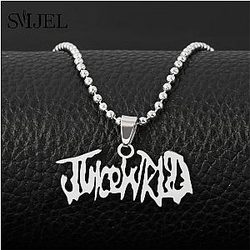 Juice Wrld Pendant Singer Stainless Steel Necklace