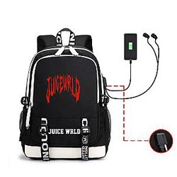 Juice Wrld Letter 2D Printing Backpack
