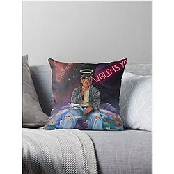 Juice Wrld Pillow Cover - WRLD Eternal Flame Pillow Cover
