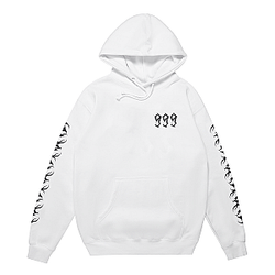 Already Dead White Hoodie
