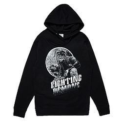 Moonlight Fighting Demons Hoodie