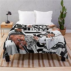 Juice Wrld Blankets - WRLD Vivid Throw Blanket
