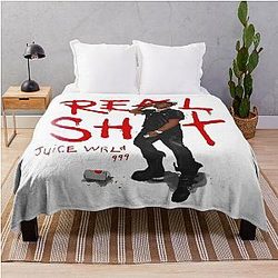 Juice Wrld Blankets - WRLD Moonlit Throw Blanket