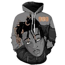 Juice Wrld 3D Printed Fashion Pullover Hoodie