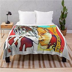 Juice Wrld Blankets - WRLD Infinity Throw Blanket