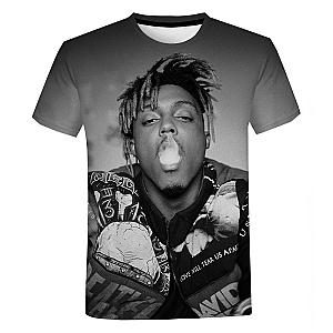 Singer Rapper Juice Wrld 3D Printed Casual Streetwear T-shirt