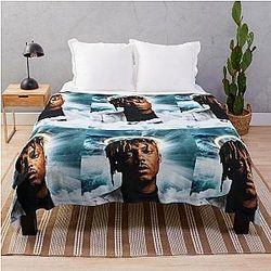 Juice Wrld Blankets - Juice WRLD Deep Sky Throw Blanket