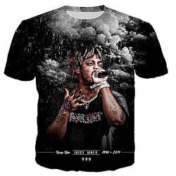New Rapper Juice Wrld R.I.P 3D Printed T Shirt
