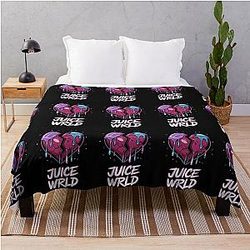 Juice Wrld Blankets - Juice WRLD Warm Horizon Throw Blanket