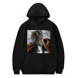 Juice WRLD Hoodies - Unisex Hooded Rapper Casual Pullovers Hoodies