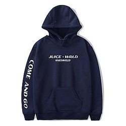 Juice Wrld Hoodie - Casual Pullover Printed Trendy Juice Wrld