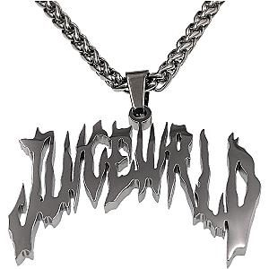 Juice Wrld Necklaces - Hip Hop Rapper Pendant Chain Necklace