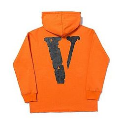 Vlone Friends Classic Orange Hoodie
