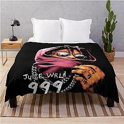 Juice Wrld Blankets - WRLD Sunset Vibes Throw Blanket