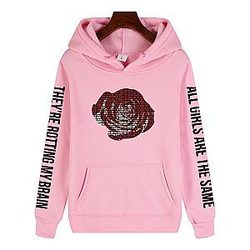 Juice Wrld ALL Girls Are the Same Pink Hoodies