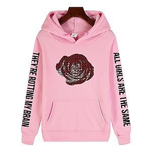 Juice Wrld ALL Girls Are the Same Pink Hoodies