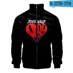 Juice Wrld Jacket - Fashion Casual Autumn And Winter Clothes Sweatshirt Jacket