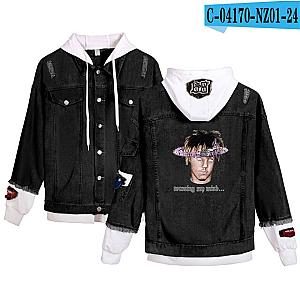 Juice Wrld Jacket - Top Autumn Winter Fashion Juice Wrld Denim Jackets