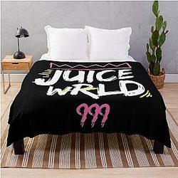 Juice Wrld Blankets - WRLD Cosmic Night Throw Blanket