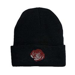 Juice Wrld Beanies: Black Beanies Juice Wrld Rose