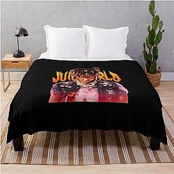 Juice Wrld Blankets - Juice WRLD Cloud Art Throw Blanket