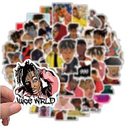 10/50pcs Singer Juice Wrld Stickers