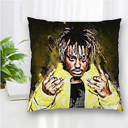 Juice Wrld Pillow Case:  Rapper Juice Wrld Street Style