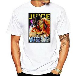 Juice Wrld Rapper T-Shirt - Unisex Cotton New Fashion Summer Arrival Cute T Shirts