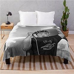 Juice Wrld Blankets - Juice WRLD Rainbow Splash Throw Blanket