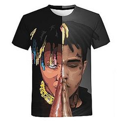 Juice WRLD Rapper T-shirts - Printed Fashion Man's Short Sleeve T-shirt
