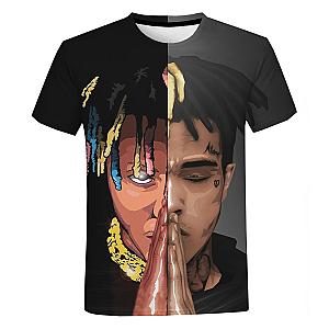 Juice WRLD Rapper T-shirts - Printed Fashion Man's Short Sleeve T-shirt