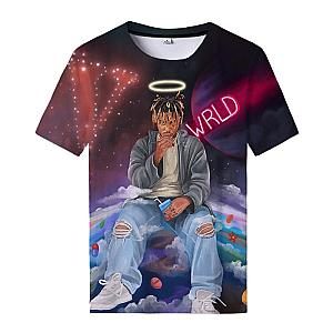 Juice Wrld 3D Printed T-Shirt - Rapper Hip Hop Streetwear Fashion T-shirt