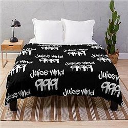 Juice Wrld Blankets - WRLD Eternal Flame Throw Blanket