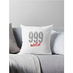 Juice Wrld Pillow Cover- WRLD Abstract Glow Pillow Cover