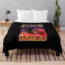 Juice Wrld Blankets - Juice WRLD Hidden World Throw Blanket