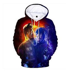 Juice Wrld 999 3d Printed  Hoodie