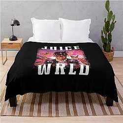Juice Wrld Blankets - Juice WRLD Cosmic Vibes Throw Blanket