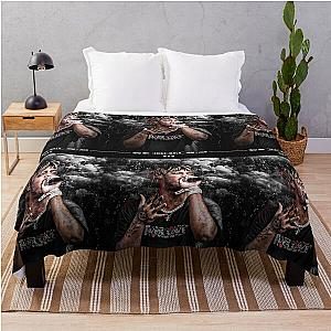 Juice Wrld Blankets - Juice WRLD Lyrical Art Throw Blanket