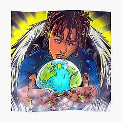 Juice Wrld Posters - Juice Wrld edit Poster