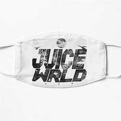 Juice Wrld Face Masks - Juice Wrld 999 design  Flat Mask