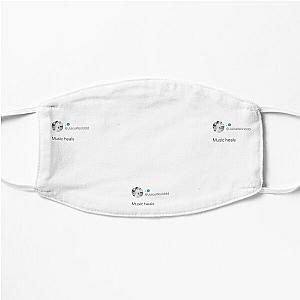 Juice Wrld Face Masks - Juice Wrld quote Flat Mask