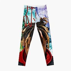 Juice Wrld Leggings - Juice Wrld Colorful Leggings